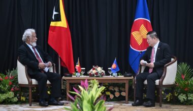 Prime Minister of the Democratic Republic of Timor-Leste holds an Interface with the Secretary-General of ASEAN and the Committee of Permanent Representatives to ASEAN