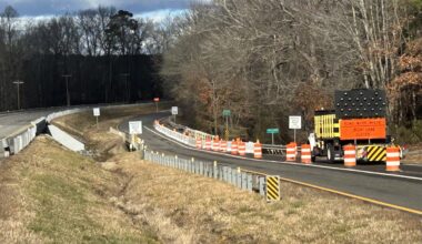 Fredericksburg District | Route 17 northbound to remain reduced to single lane over Dragon Run