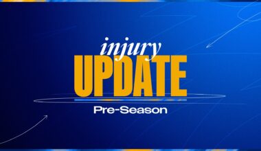 Pre-season injury update