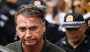 Brazil's former President Bolsonaro has surgery to treat hiccups, wife says