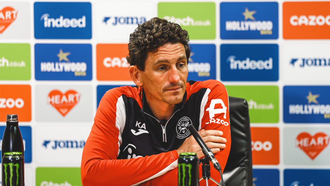 Keith Andrews issues team news update ahead of Manchester City Carabao Cup quarter-final | Brentford FC