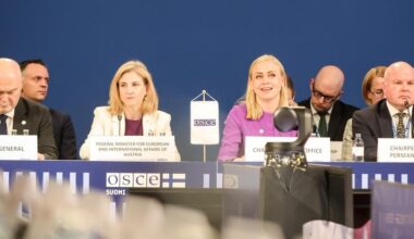 Reaffirming Helsinki Principles must lead to concrete action, says Chairperson-in-Office at opening of 32nd OSCE Ministerial Council in Vienna