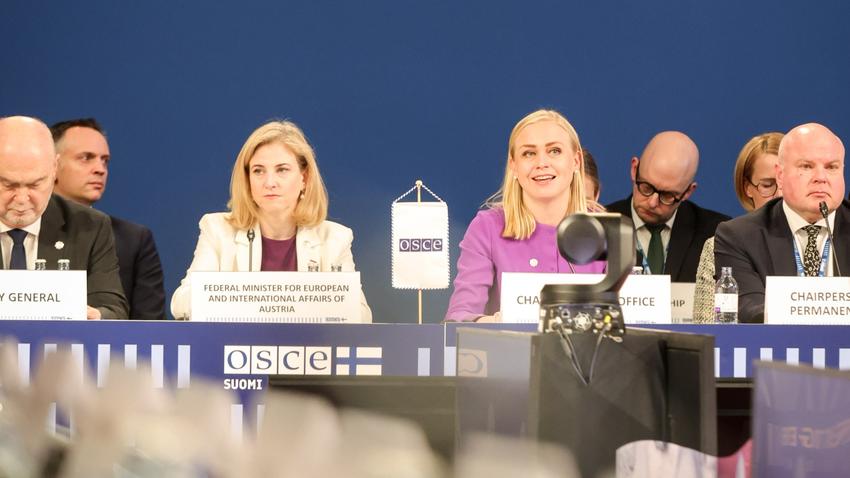 Reaffirming Helsinki Principles must lead to concrete action, says Chairperson-in-Office at opening of 32nd OSCE Ministerial Council in Vienna