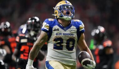 Brady Oliveira signs three-year extension with Blue Bombers