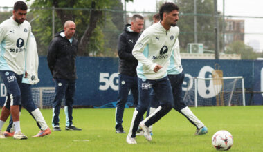 Preparing for Stuttgart - Maccabi Tel Aviv Football Club