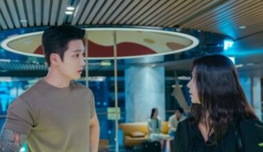 Ahn Bo-hyun and Lee Joo-bin Showcase Chemistry in 'Spring Fever' Stills - 조선일보