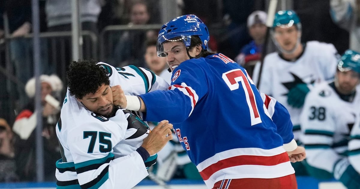 Back from injury, Rangers' Matt Rempe says he won't be deterred from dropping gloves