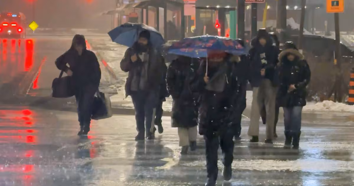 Freezing rain, blowing snow expected to slam much of Eastern Canada - CTV News