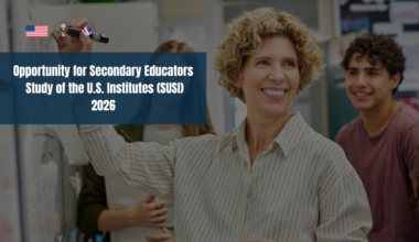 Summer 2026 Study of the U.S. Institutes (SUSI) for Secondary Educators