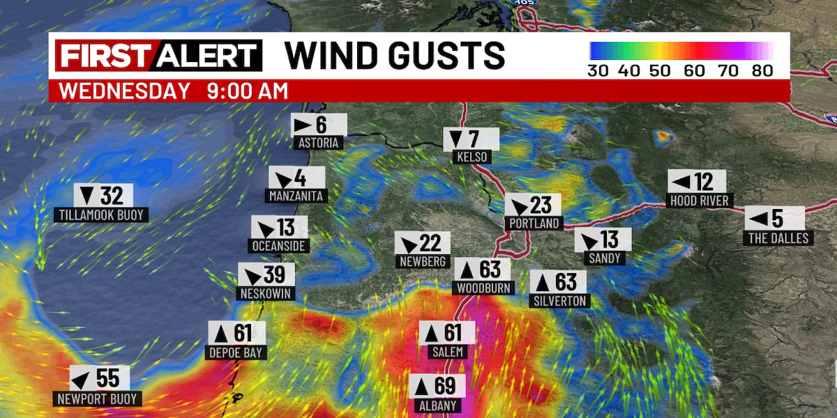 Christmas Eve MAY get cancelled by brief & strong windstorm in I-5 corridor