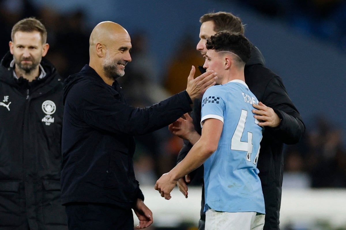 Pep Guardiola admits Man City play Phil Foden ‘against his potential’
