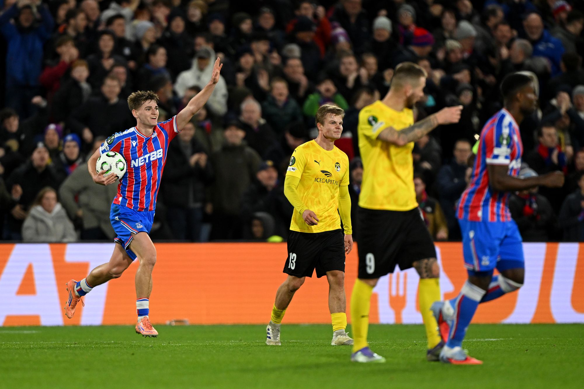 Justin Devenny equalised for Palace late on but it wasn’t enough