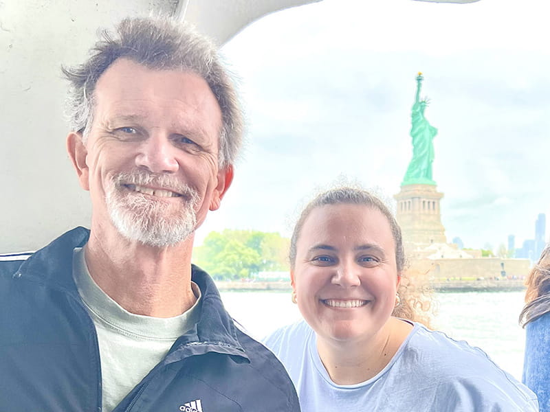 She learned CPR at her new American Heart Association job. Two weeks later, she saved her dad’s life.