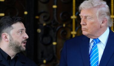 Trump hosts ‘brave’ Ukrainian leader, says Russia wants peace - CTV News