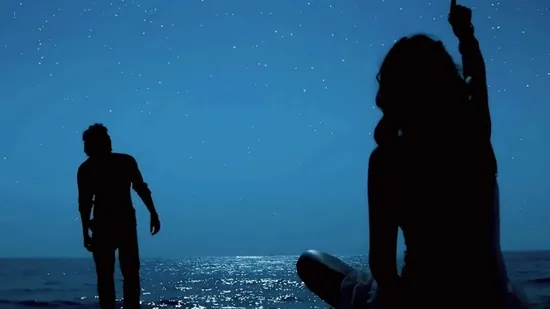 Ahaan Panday and Aneet Padda in a still from Saiyaara.