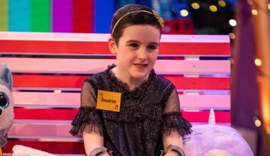 Late Late Toy Show's special tribute to Saoirse Ruane