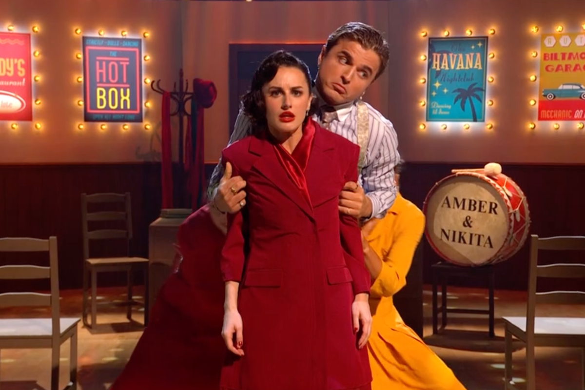 Strictly 2025 – live: Amber Davies lands perfect score in Musicals Week