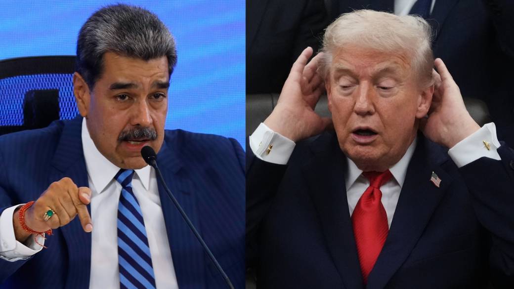 Click to play video: 'Trump doubles down on threats of land strikes in Venezuela after U.S. immobilizes alleged drug boat'