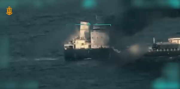 Video: Ukraine accuses Russia of drone attack against Turkish vessel