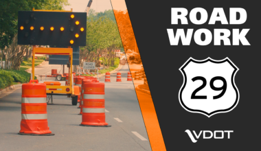 Northern Virginia District | Route 29 southbound weekday lane closures in Fairfax Dec. 16 - Jan. 15