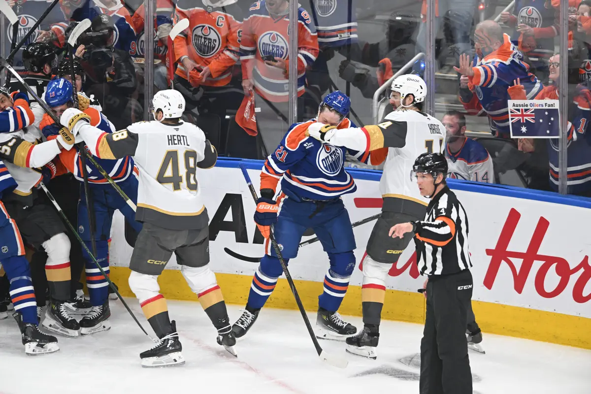 Oilers welcome the Golden Knights for first matchup of the season (6PM MT, SNW)