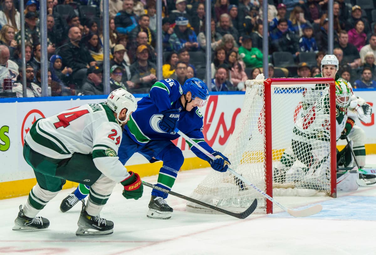 Youth carries Canucks in weekend win vs. Wild