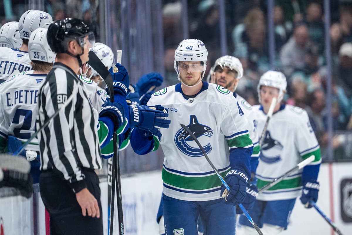 Ohgren scores the winner as Canucks beat Kraken 3-2 in shootout