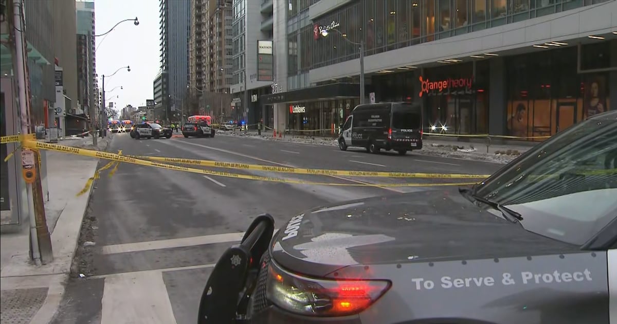 Pedestrian struck and killed in hit-and-run near Yonge and Eglinton: police