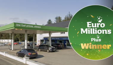 Milford buzzing as mystery player scoops €500,000 EuroMillions Plus jackpot!