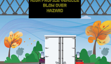 Fredericksburg District | High Wind Advisory Posted at Downing Bridge