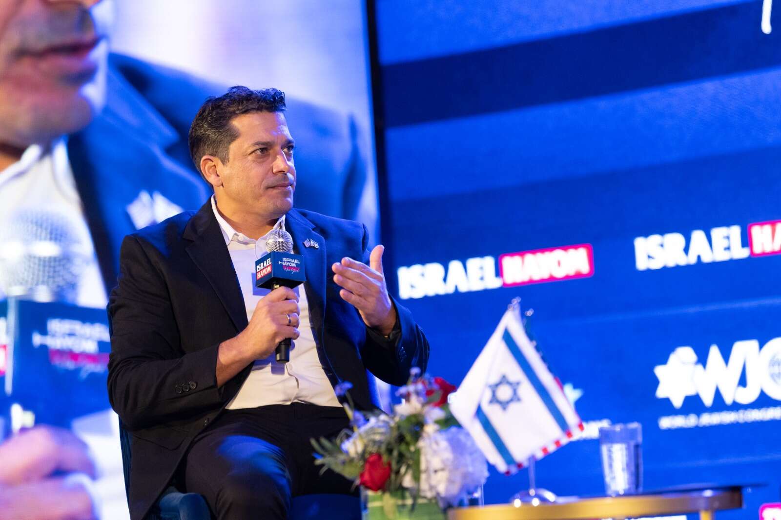 שיקלי בוועידת "ישראל היום" בניו יורק , ניר אריאלי