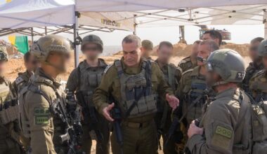 Touring the Strip, IDF chief Zamir says Gaza ceasefire line ‘a new border’ - The Times of Israel