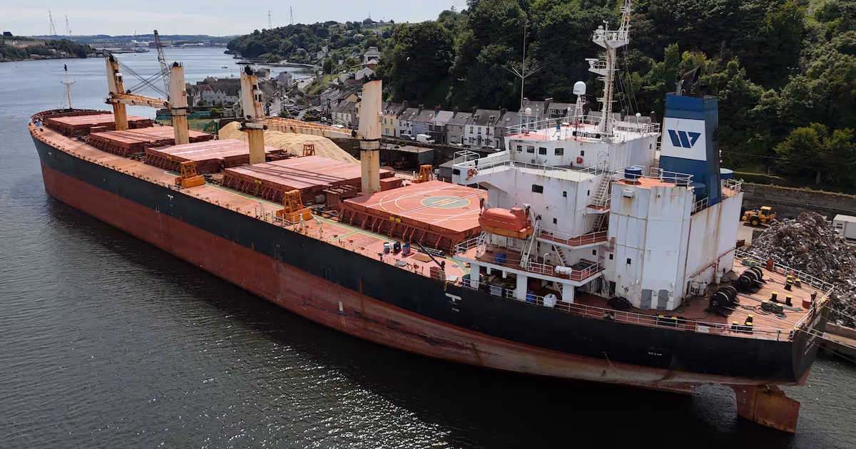 No firm timeline for sale of drug-smuggling ship costing €110,000 per week to detain – The Irish Times