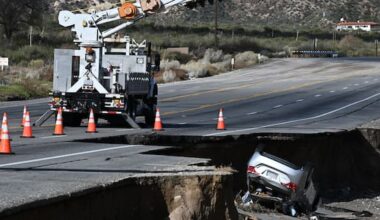 Rain-soaked California still at risk of floods and high surf