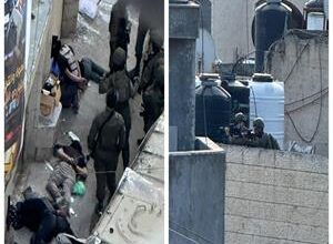 Israeli occupation forces continue aggression on Qalandiya camp, with injuries, detentions, and demolitions reported