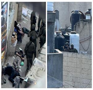 Israeli occupation forces continue aggression on Qalandiya camp, with injuries, detentions, and demolitions reported