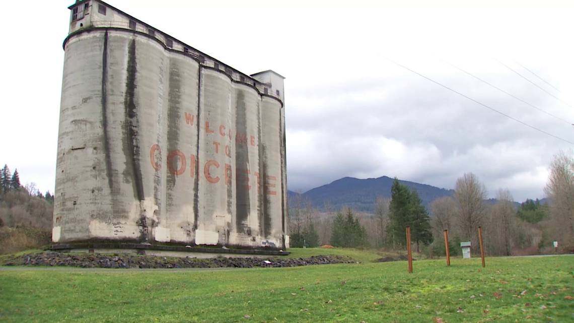 Landslide reported in town of Concrete