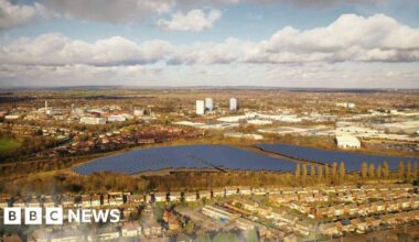 Hospital solar farm praised for making 'positive' difference