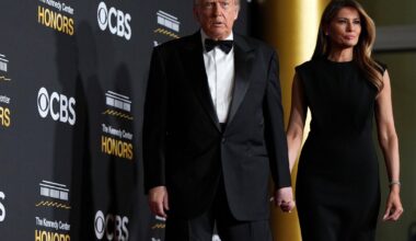 Trump hosts Kennedy Center Honors, recognizing Sylvester Stallone, George Strait, Kiss and more