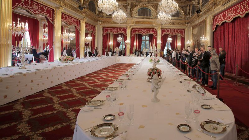 France: Silverware worth thousands of euros stolen from French presidential palace