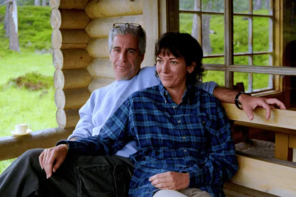 An undated photo of Jeffrey Epstein and Ghislaine Maxwell released by the US Department of Justice.