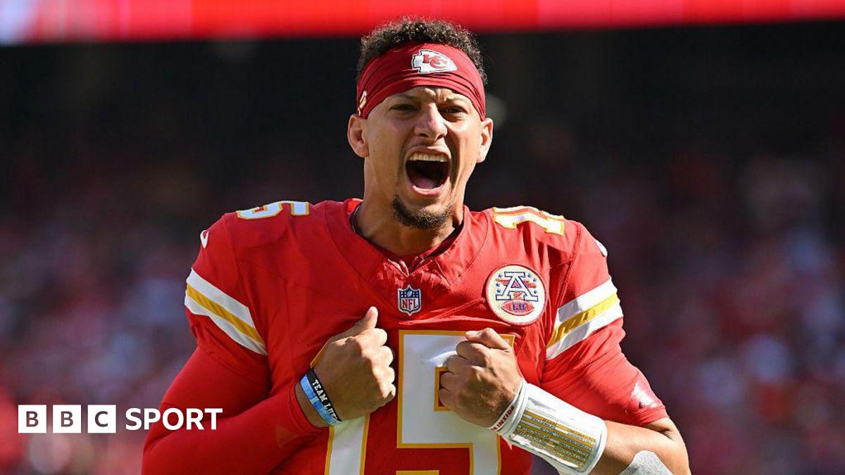 Patrick Mahomes in action for the Kansas City Chiefs