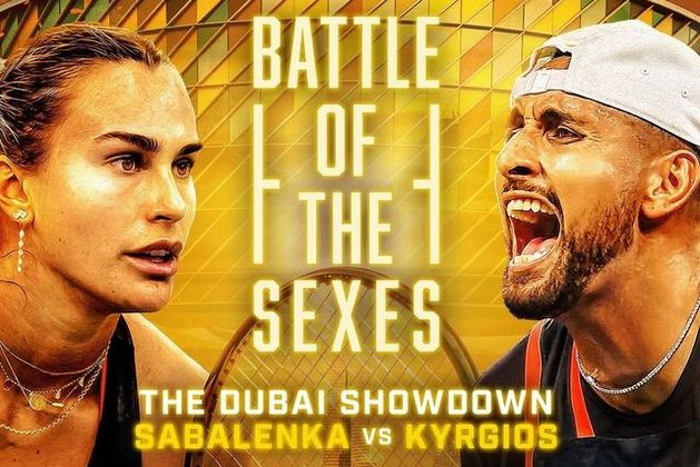 ‘I find it gimmicky’ – Battle of the Sexes tennis showdown divides opinion as Aryna Sabalenka and Nick Kyrgios clash in Dubai