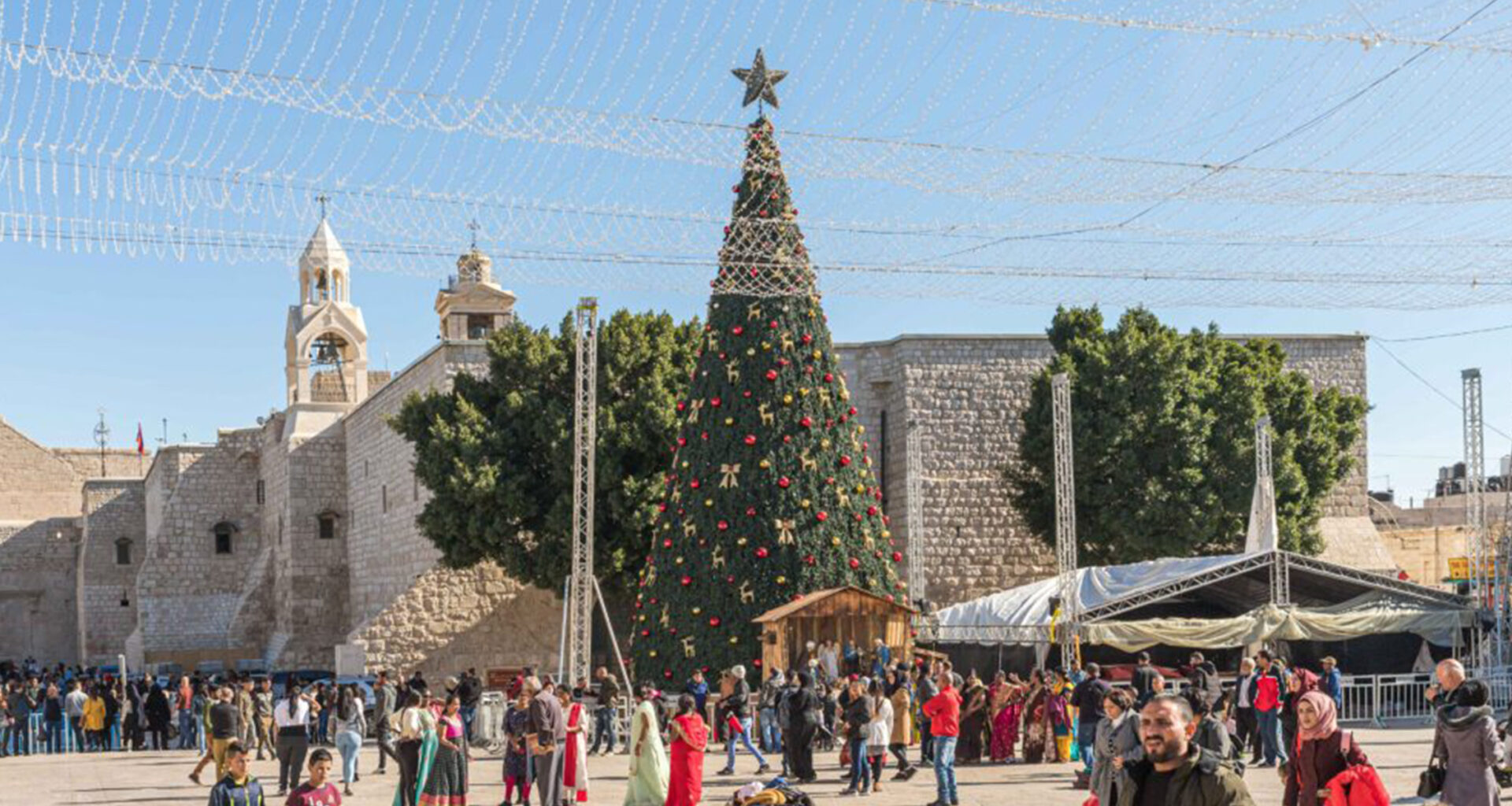 Bethlehem Holds Its First Public Christmas Celebration in 3 Years