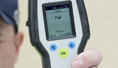 Driver allegedly four times over limit after hen's do