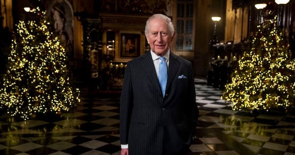 King Charles delivers Christmas Day message from Westminster Abbey