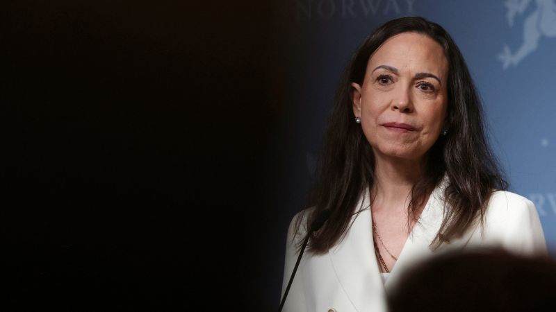 Machado has left Oslo after the Nobel Prize ceremony, her spokesman says