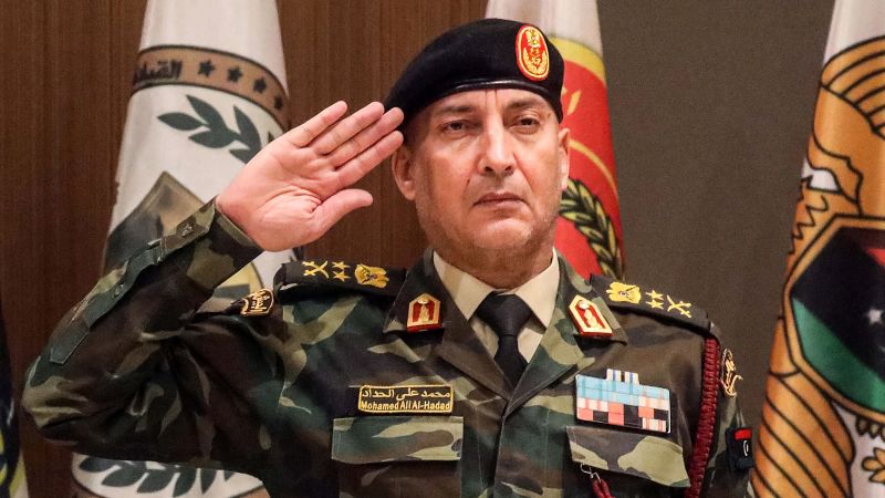 Libya’s army chief killed in plane crash in Turkey