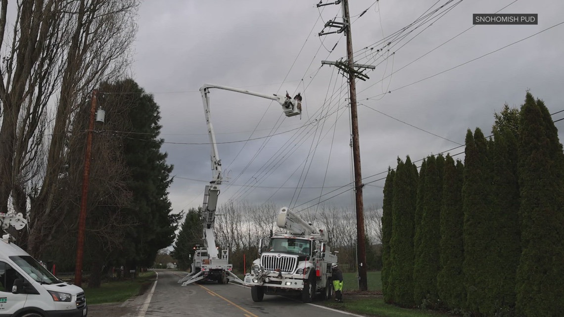 Wind gusts of up to 60 mph are possible on Christmas Eve