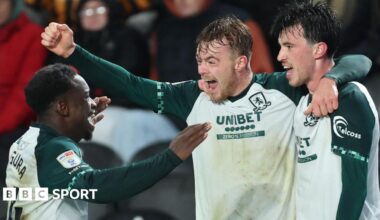 Hull City v Middlesbrough: Championship stats & head-to-head